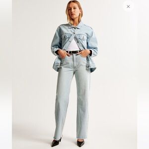 Abercrombie Loose High Rise Jeans, 25